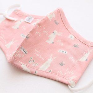 Kids Face Mask 100% Cotton Girls & Boys Washable